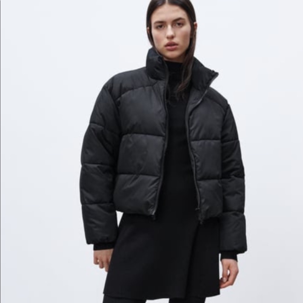 Zara puffer coat